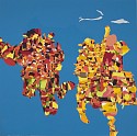 Beth Reisman, Skyscape (Sisters)
2006, Acrylic on panel